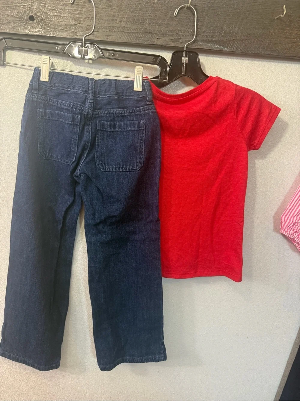 The Children's Place Jeans and Red 'Thing 1' Sequin Tee for Kids